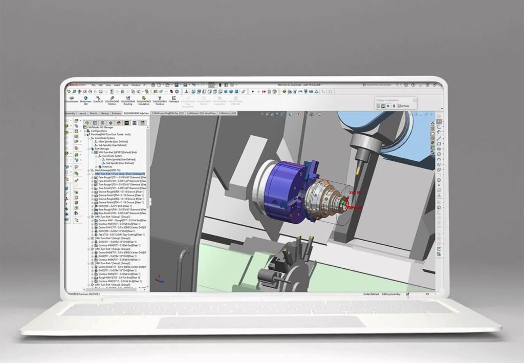 Λογισμικό Solidworks CAMWorks