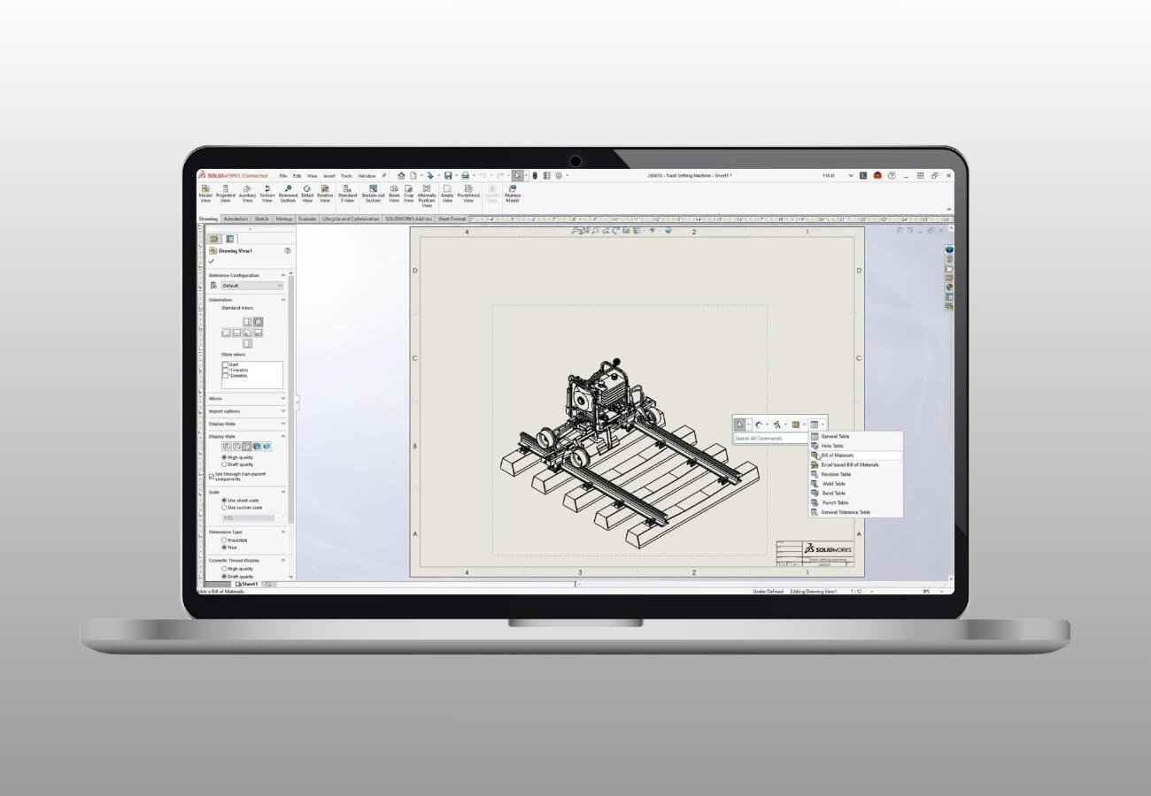 event solidworks drawings bg