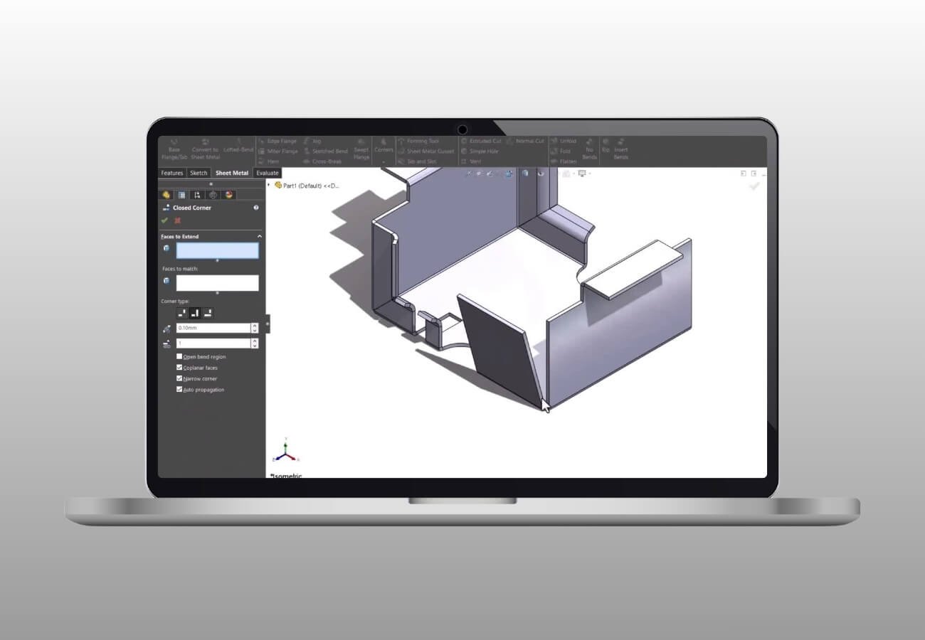 event solidworks sheet metal bg