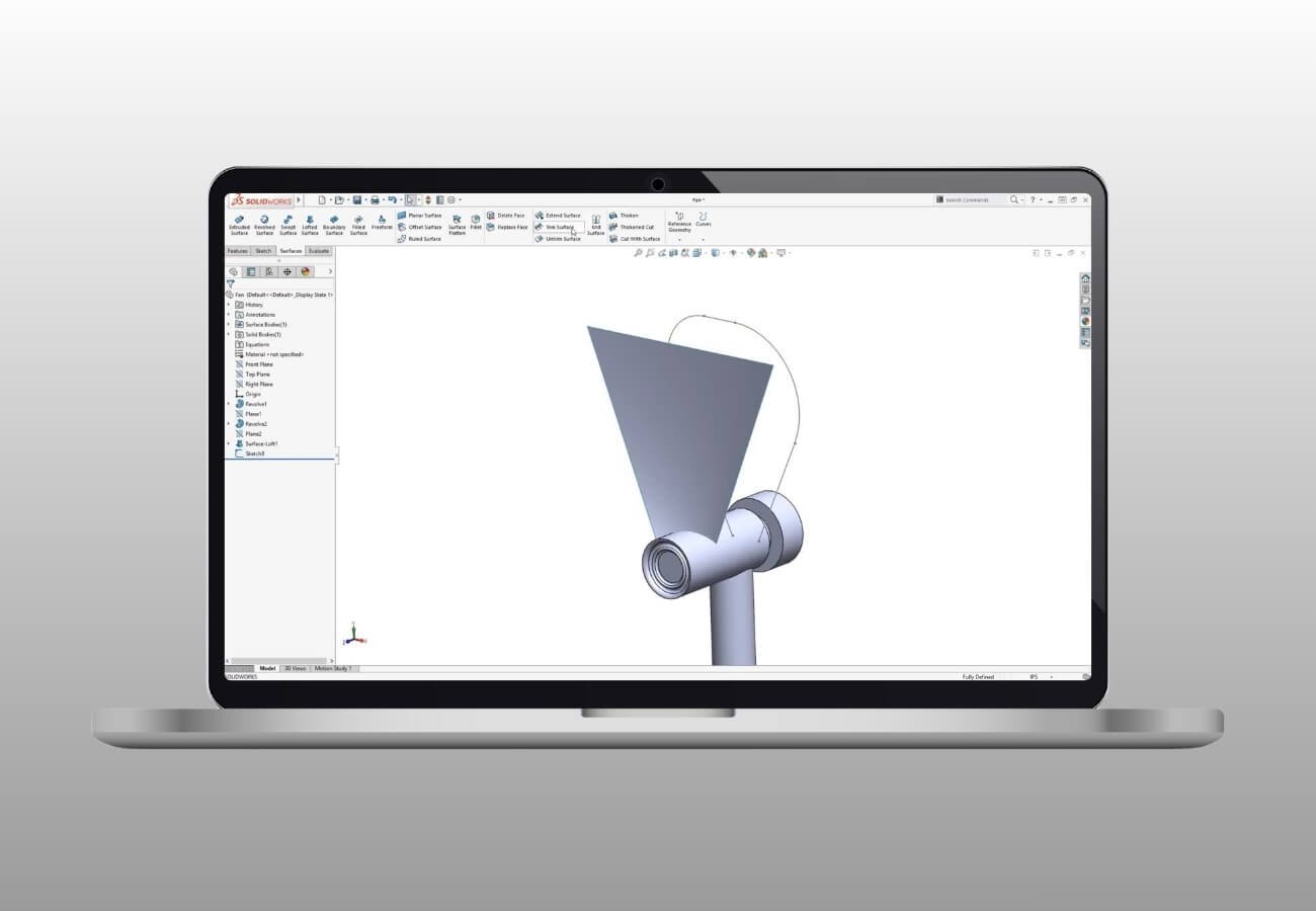 event solidworks surface modeling bg